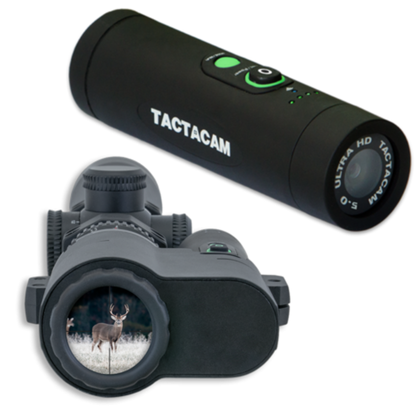 Does the tactacam long range shooter come with the 64gb card ?